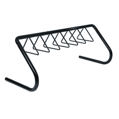 Bike Rack Galvanised Black Coat Hanger - Large - Car Parks and Roads