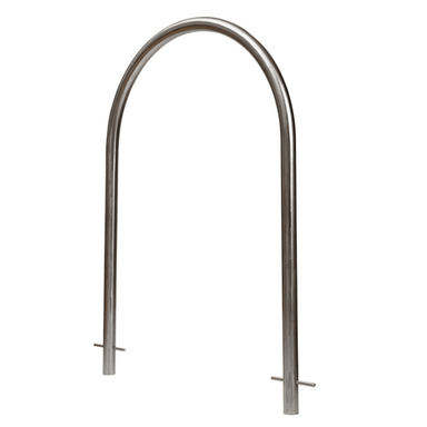 Bike Rack Stainless Steel In Ground Hoop 304 Grade - Car Parks and Roads