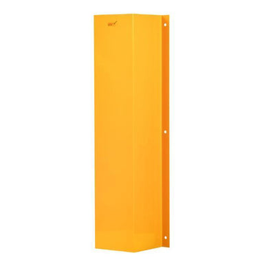 Down pipe protector - 250 x 250mm yellow powder coated - Car Parks and Roads