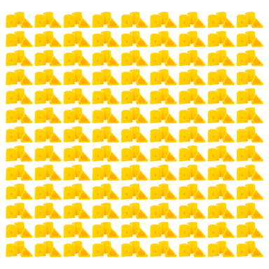 Triangular Safety Caps - Pkt/100 - Car Parks and Roads