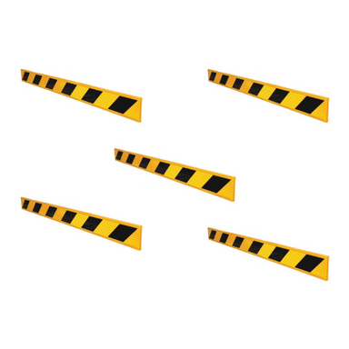 Yellow Pvc Barrier Board - 2.5m Class1w (Qld Road Shoulder) - Car Parks and Roads