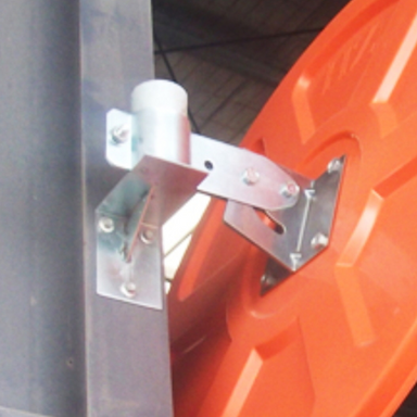 convex mirror wall mount bracket