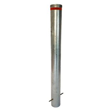 galvanised in ground bollard 165mm x 1600mm