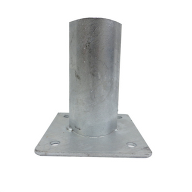 surface mount sleeve for sign post