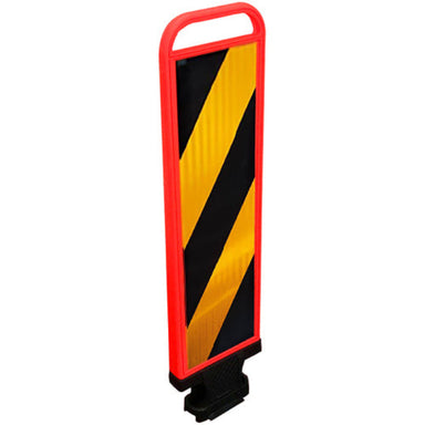 traffic lane separation kerb 900mm spring back paddle