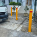 140mm removable bollard key lock type with sleeve