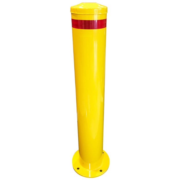 165mm surface mount bollard 1300mm high