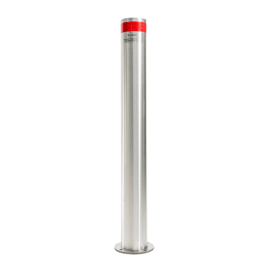 Bollard | 90 x 900mm Galvanised | Surface Mount - Car Parks and Roads