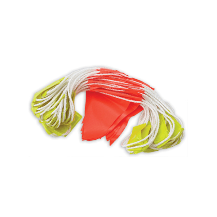 Bunting - Day/night Reflective - 30m Roll Orange/yellow - Car Parks and Roads