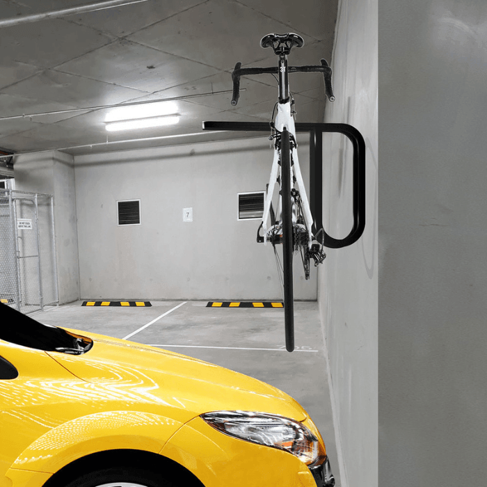 Bonnet Bike Racks Bike Rack Over-Bonnet Wall Mounted - Galvanised and Powder Coated Blac ...
