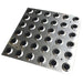 316 stainless steel integrated tactile plate black carborundum insert
