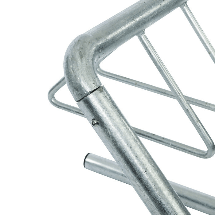 Bike Rack Galvanised Coat Hanger - Medium - Car Parks and Roads