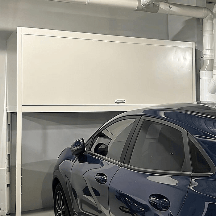 Over Bonnet Storage Cabinet - Car Parks and Roads