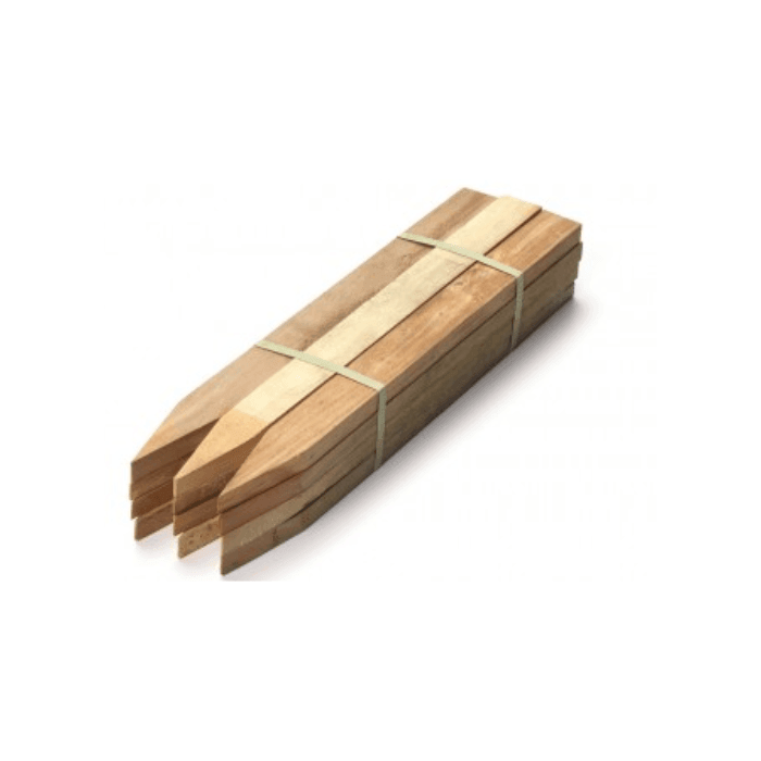 50 x 25mm Wooden Stake / Peg - Unpainted - Car Parks and Roads