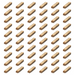 50 x 25mm Wooden Stake / Peg - Unpainted - Car Parks and Roads