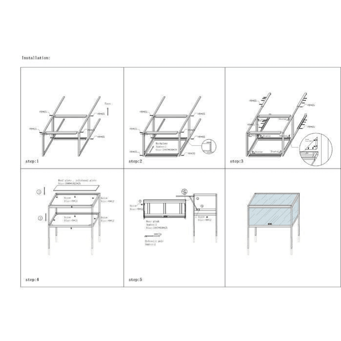 Over Bonnet Storage Cabinet - Car Parks and Roads