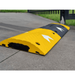 Aggressive speed hump 75mm black end cap