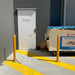Bollards keeping clear access ways preventing parking