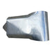 Galvanised Guard Rail Bullnose End Large Frontview