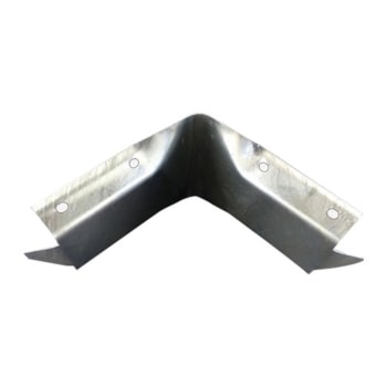 Galvanised Guard Rail Internal Right Angle Bend