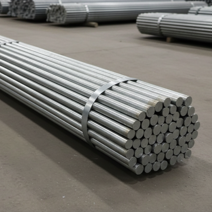 Galvanised Round Dowel - 20mm - Car Parks and Roads