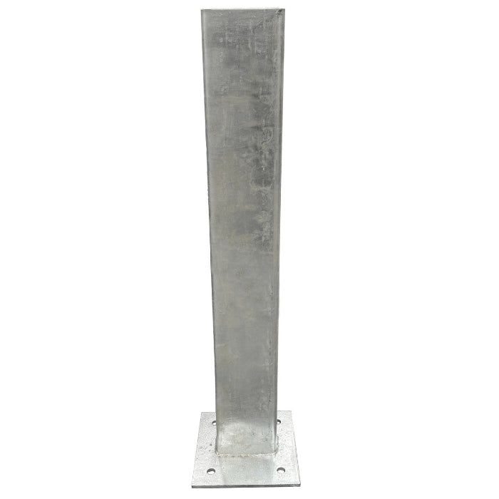 Guard Rail 1200mm Post with Baseplate 1 Rail Hole