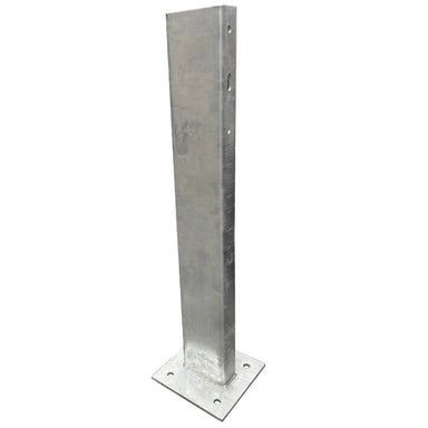 Guard Rail 1200mm Post with Baseplate 1 Rail Hole