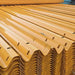 Guard Rail 3.5M Powder Coated Safety Yellow Steel Barrier