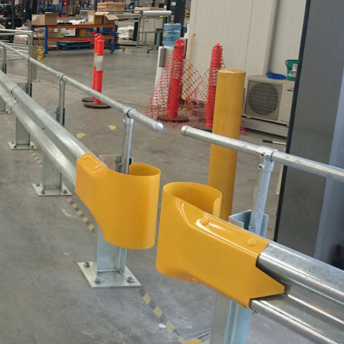 Guard Rail 750mm Post with Baseplate