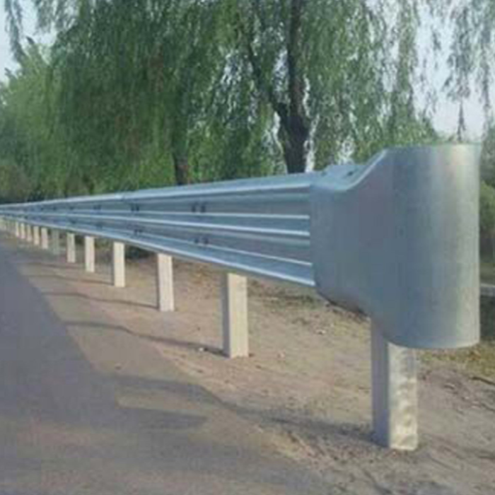 Guard Rail Bullnose End Large Galvanised