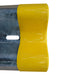Guard Rail End Protector - Safety Yellow