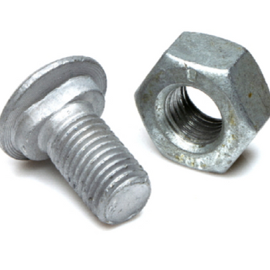 Guard Rail Splice Bolt 32mm x 16mm Heavy-Duty Steel