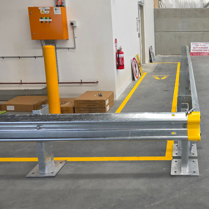Guard Rail W-Beam 1M Length - Galvanised