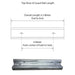 Guard Rail W-Beam 4M Galvanised Steel Safety Barrier
