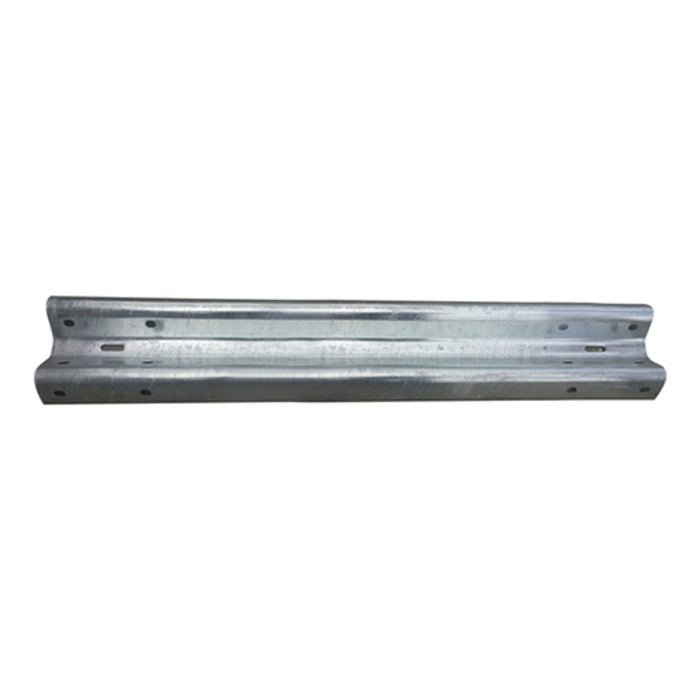 Guard Rail W-Beam 5M Galvanised Steel Finish