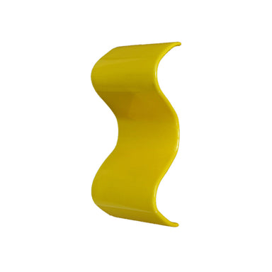 Guard Rail End Protector - Safety Yellow