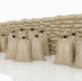 Hessian Sand Bag - 33" X 14" Heracles Sewing Sides & Bottom - Car Parks and Roads