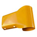 Large Guard Rail Bullnose End Powdercoated Safety Yellow