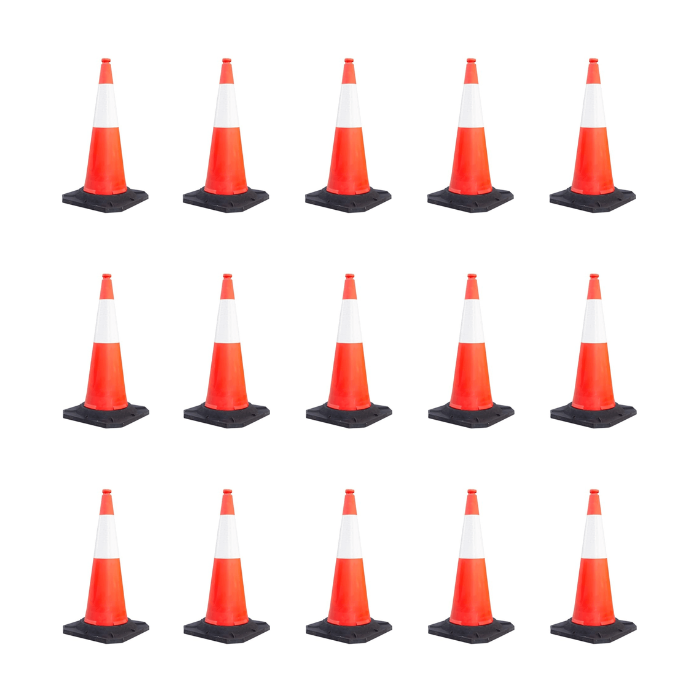 Reflective Traffic Cones - Car Parks and Roads