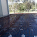 Vapour barrier under external slab