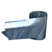 Small Galvanised Guard Rail Bullnose End Front View