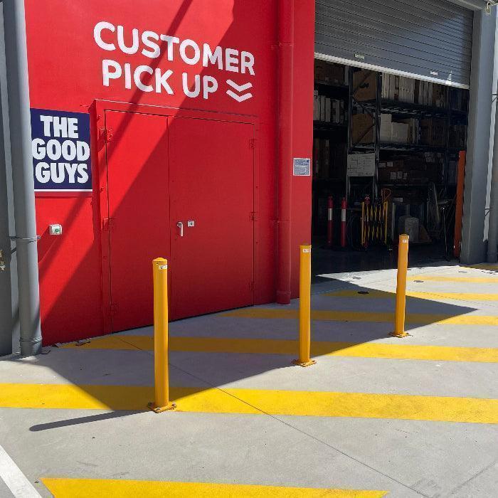 The Good Guys - clear access with bollards