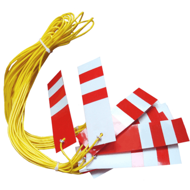 Nightline Reflective Tags / Bunting - 25m - Car Parks and Roads
