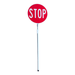 450mm Stop / Slow Paddle - Aluminium Telescopic Handle - Class1w - Car Parks and Roads