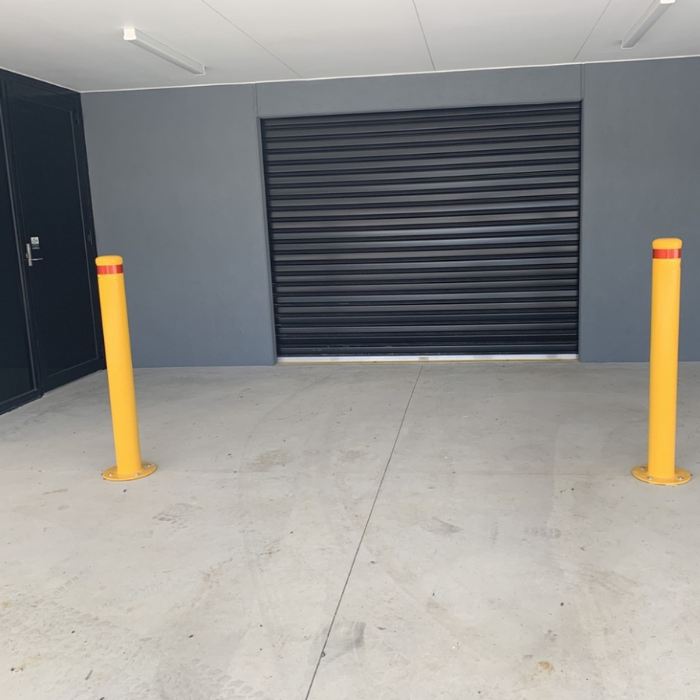 bollard car park surface mount 140mm x 1300mm high