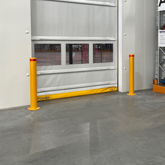 bollard car park surface mount 140mm x 1300mm high
