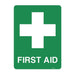 first aid sign metal