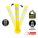flexible bollard 75mm x 750mm high impact yellow