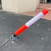 flexible rebound bollard knock down type