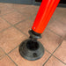 flexible rebound bollard knock down type